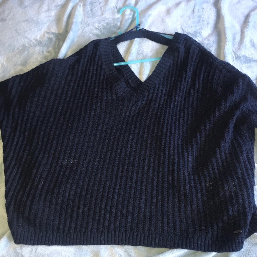 Navy sweater